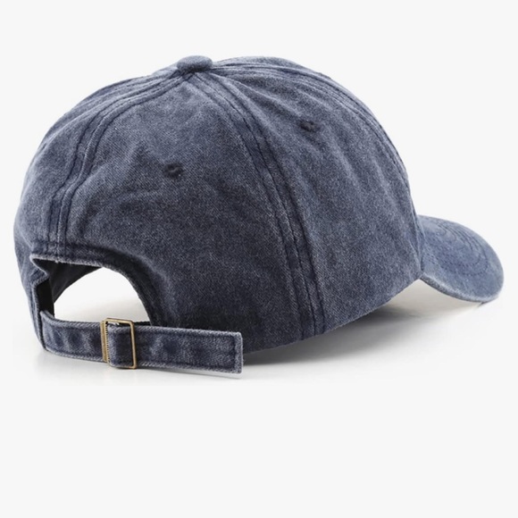 Vintage Washed Cotton Baseball Cap Sun Hat Camping Hiking Hat Heart Valentine’s - Picture 4 of 9